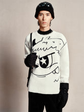 Men's Cartoon Soft Pullover Sweater